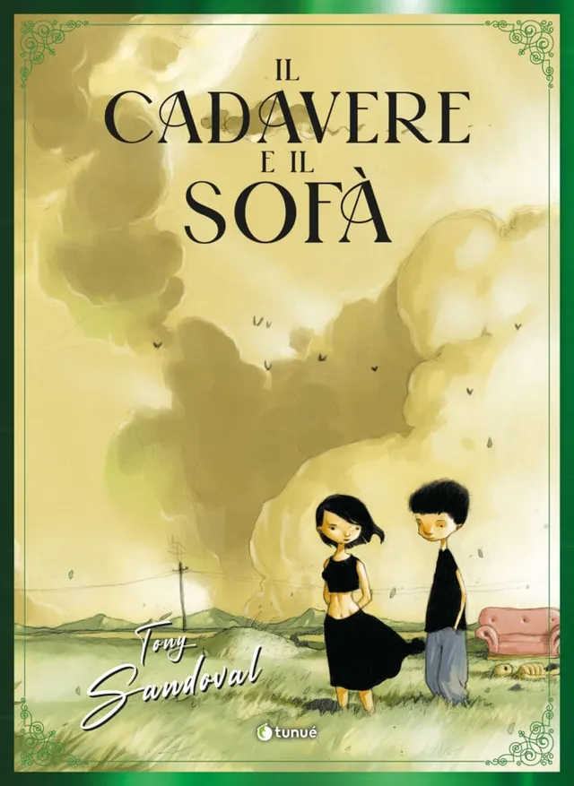Tunuè Il cadavere e il sofà graphic novel nuova edizione