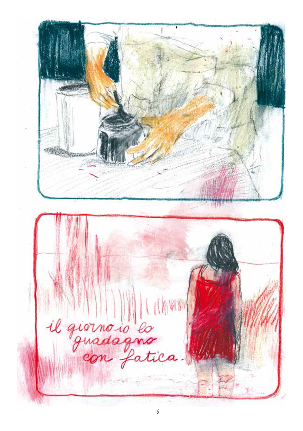 BeccoGiallo Alda Merini fumetto brossura 128 pagine colori