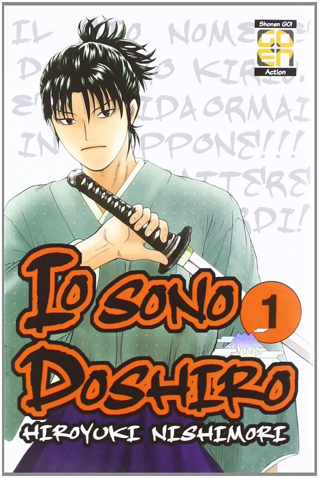 Goen Yoichi Io sono Doshiro 1 manga volume 1 samurai