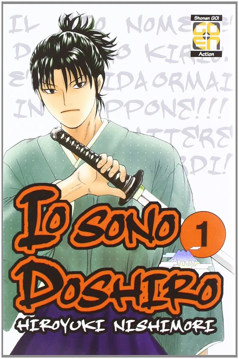Goen Yoichi Io sono Doshiro 1 manga volume 1 samurai