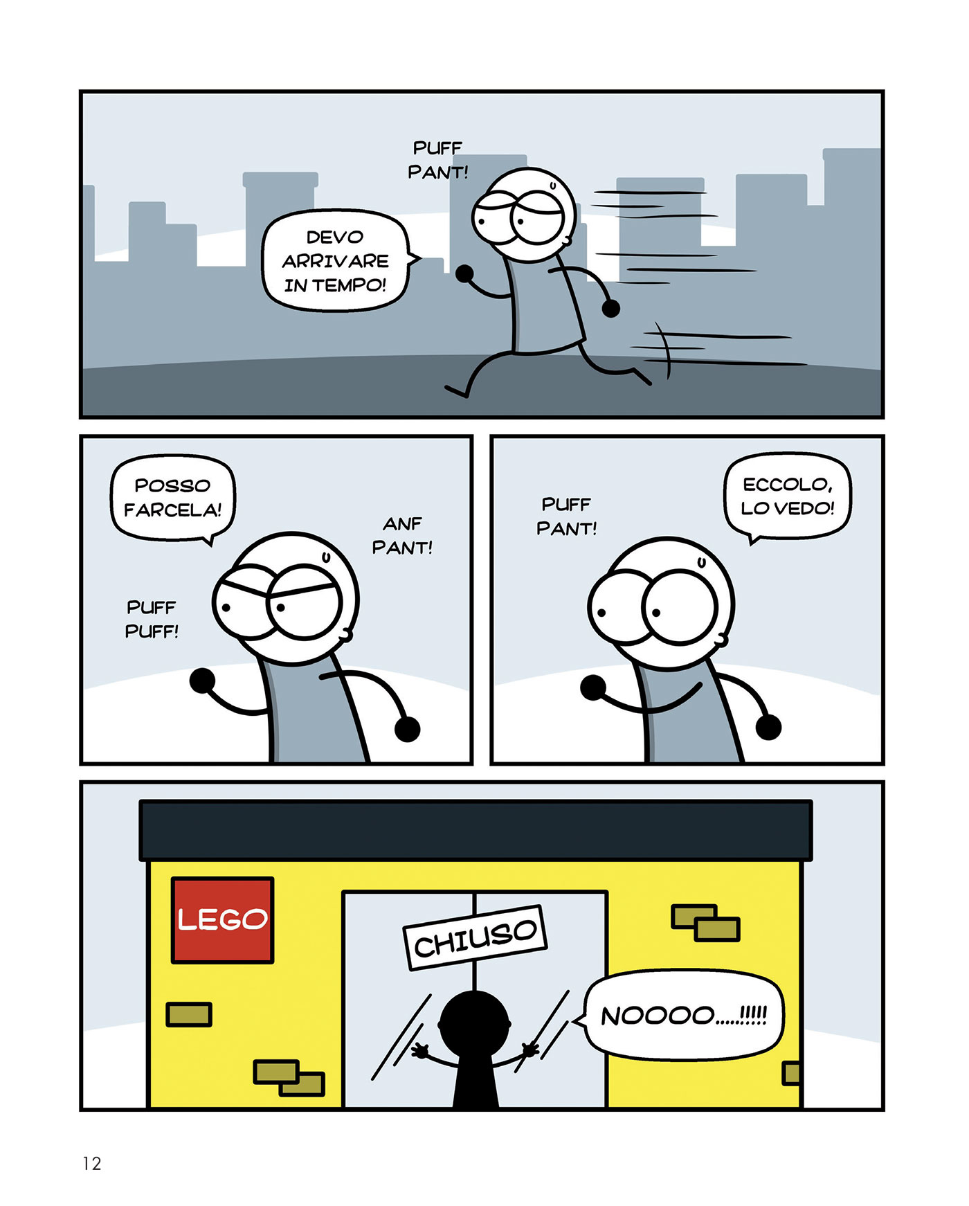 BeccoGiallo Webcomics Wallo & Morte in Palestra per finta fumetto 128 pp.