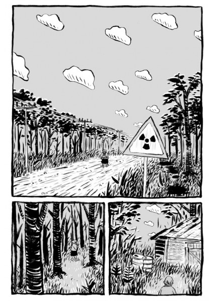 BeccoGiallo Graphic Journalism Chernobyl fumetto 128 pp b/n Parisi