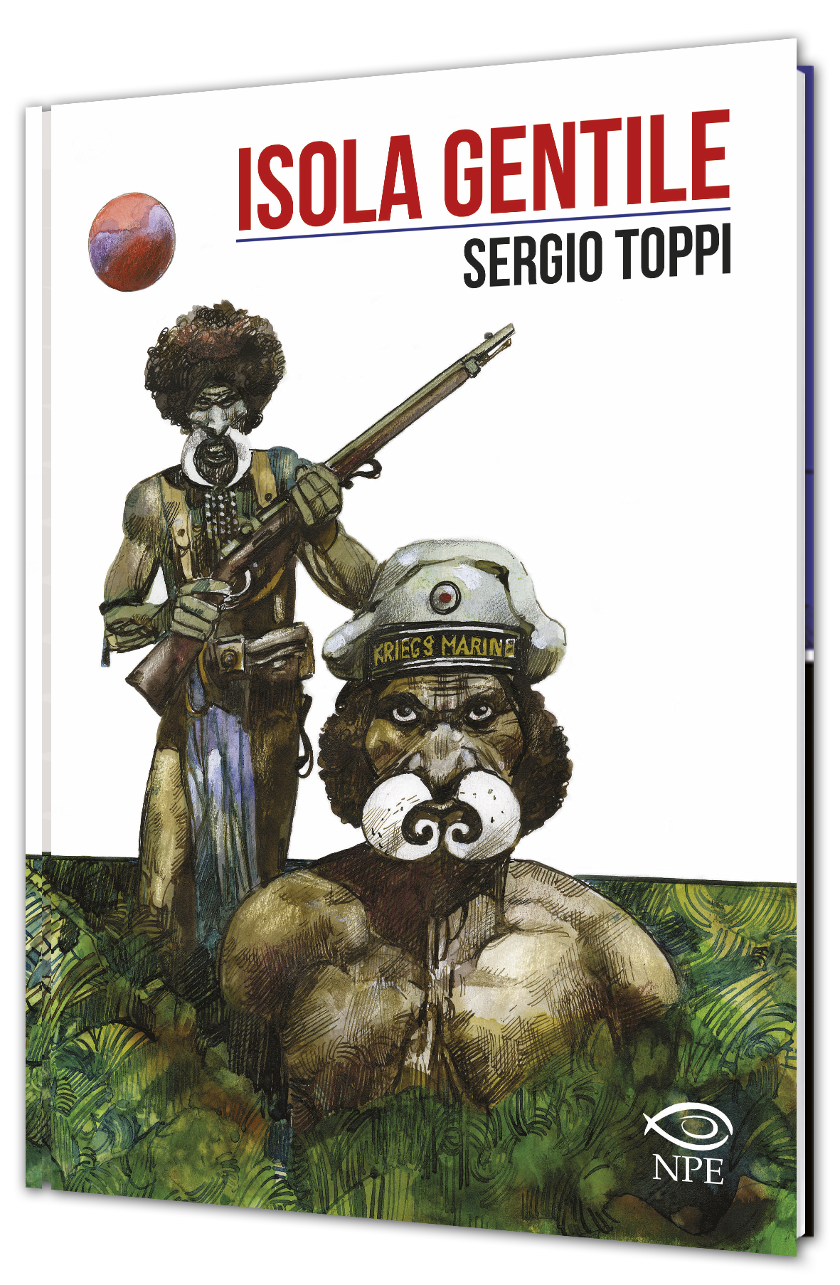 Nicola Pesce Maestri del Fumetto Isola gentile fumetto brossurato