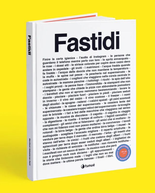 Tunuè Fastidi graphic novel storie brevi umorismo