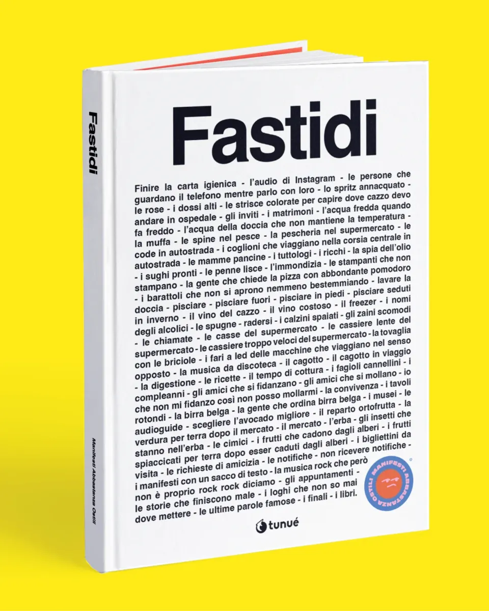 Tunuè Fastidi graphic novel storie brevi umorismo