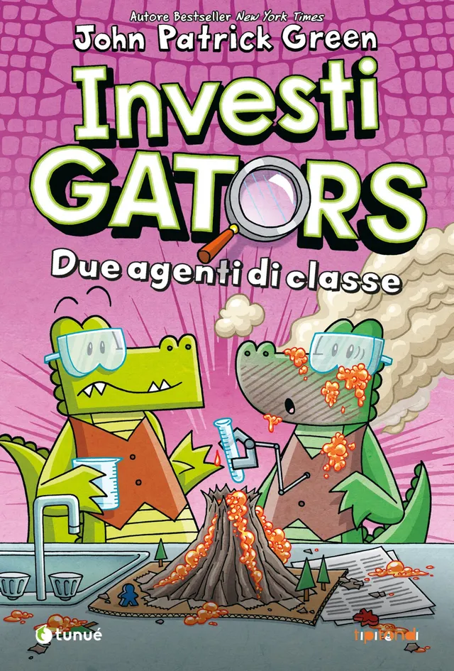 Tunuè Investigators Vol.8 Due Agenti fumetto bambini scuola