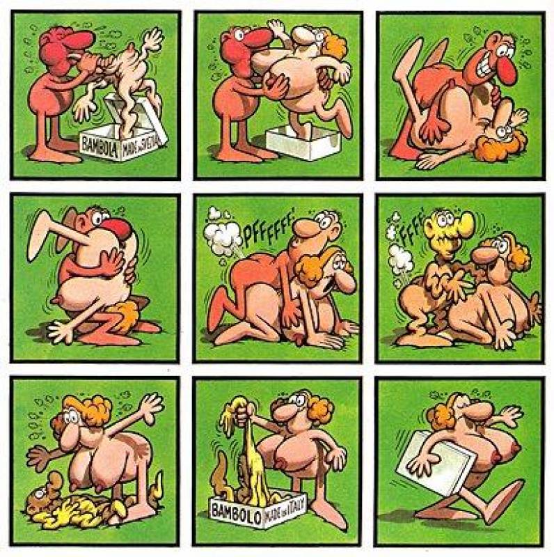 Nicola Pesce Maestri del Fumetto Kamasultra fumetto