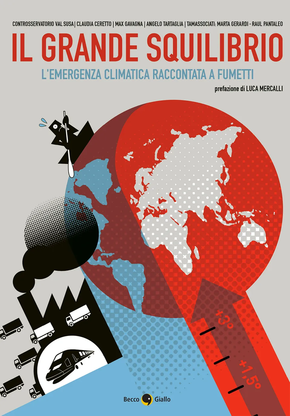 BeccoGiallo Graphic Journalism Il grande squilibrio fumetto clima