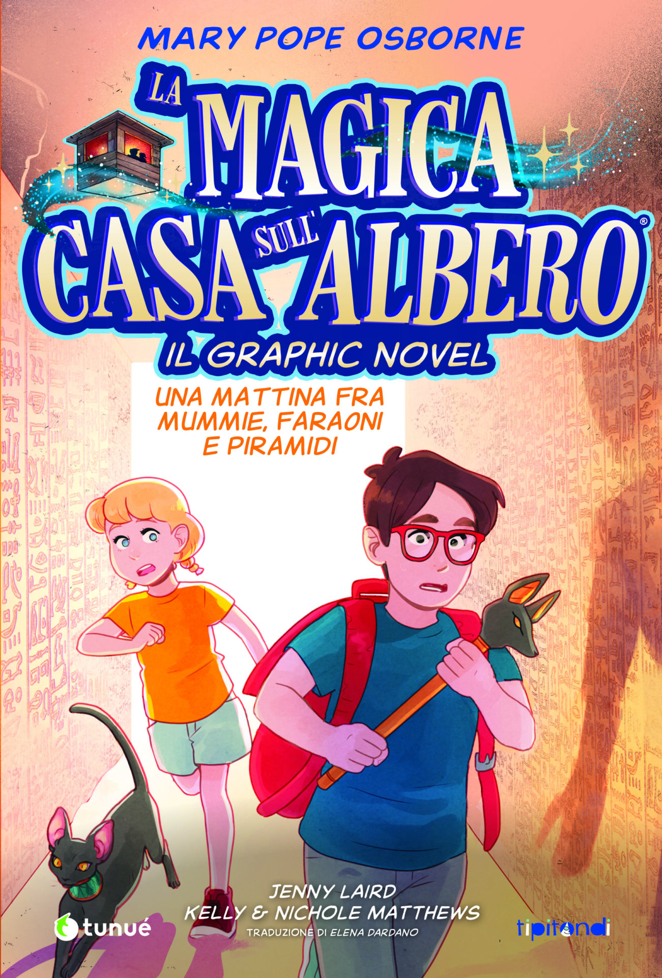 Tunuè Magica casa sull'albero Vol.3 fumetto Egitto mummie