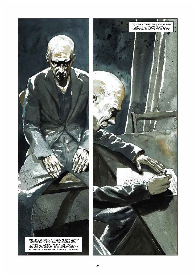 Nicola Pesce Lovecraft Musica di Erich Zann fumetto horror