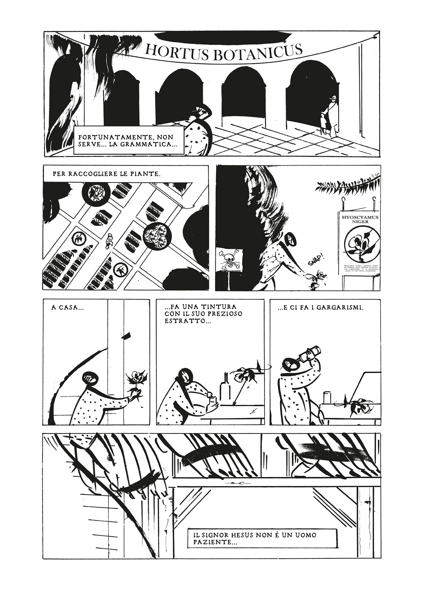 BeccoGiallo Fiction The Fact Finder graphic novel 184 pp b/n