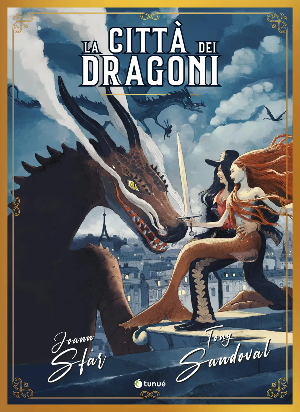 Tunuè La città dei dragoni graphic novel brossurato fantasy