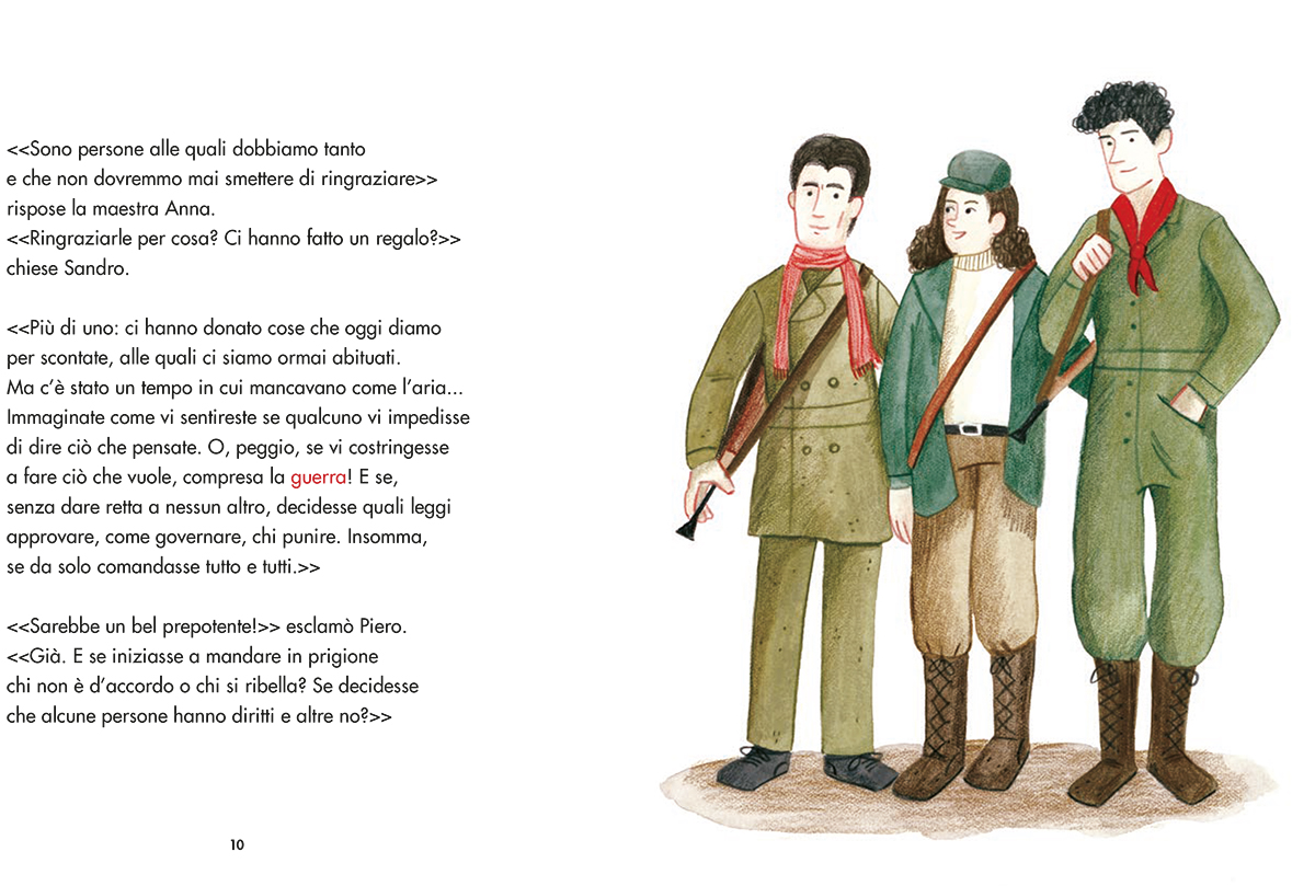 BeccoGiallo Kids La Resistenza spiegata ai bambini libro 56 pp