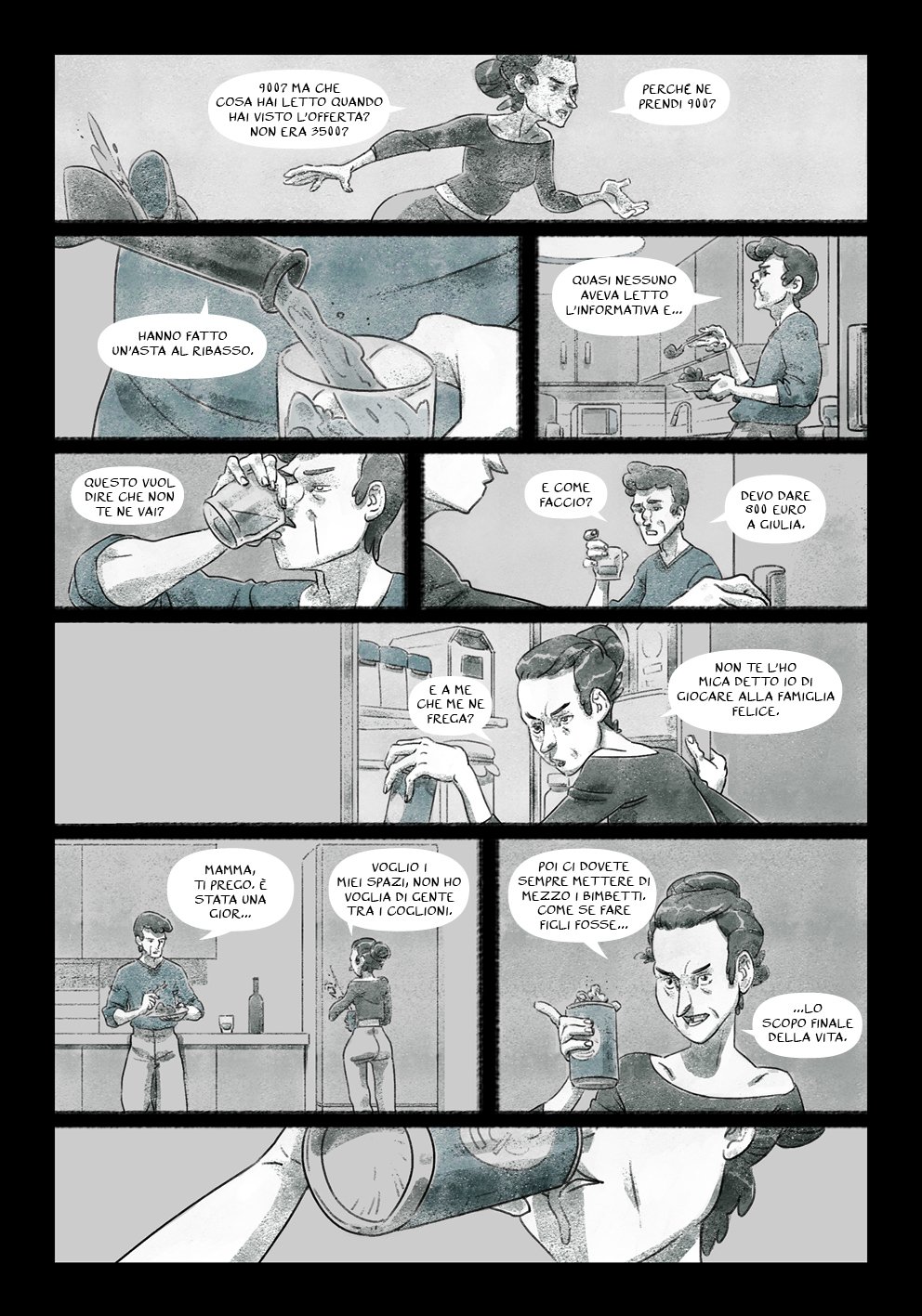 Mammaiuto INERTI fumetto volume unico edizione brossurata