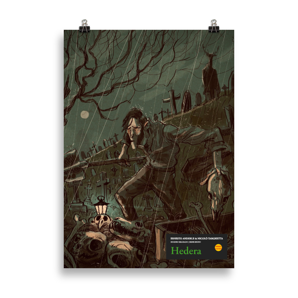 BeccoGiallo Merch Hedera poster A4 21x30 carta opaca