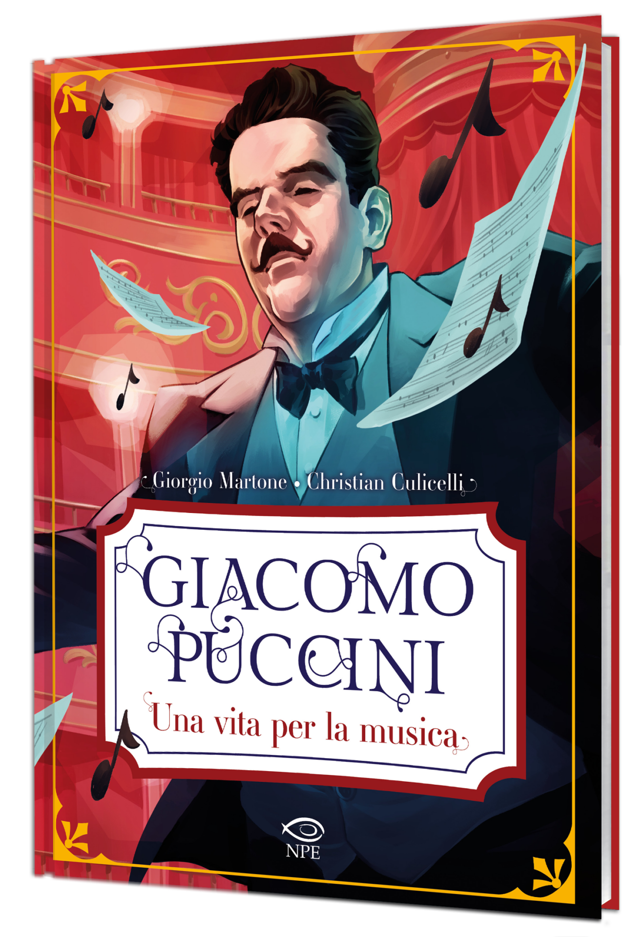 Nicola Pesce Nuvole Puccini Una vita per la musica biografia fumetto