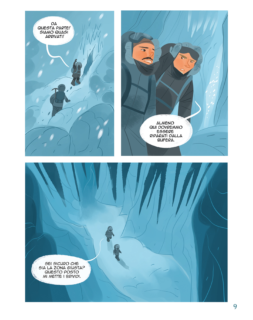 BeccoGiallo Kids Paleo Stories La valle dei mostri fumetto 112 pp colori