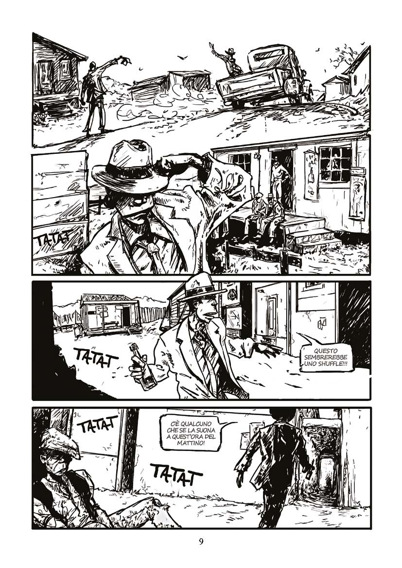 Nicola Pesce Seven Roots Blues fumetto Music & Comics brossurato