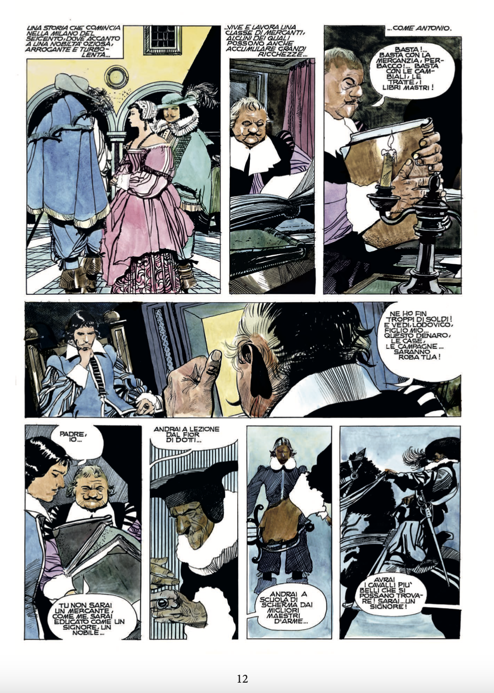 Nicola Pesce Micheluzzi I promessi sposi fumetto classico Manzoni