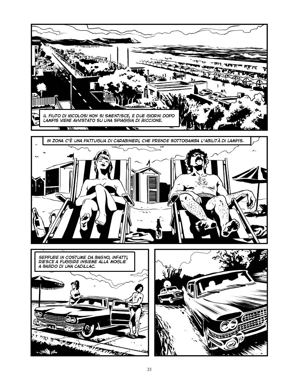 Nicola Pesce Milano Criminale Il solista del mitra fumetto noir