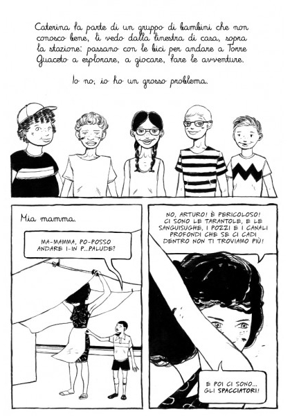 BeccoGiallo Fiction Aspettando il vento fumetto 111 pp bn