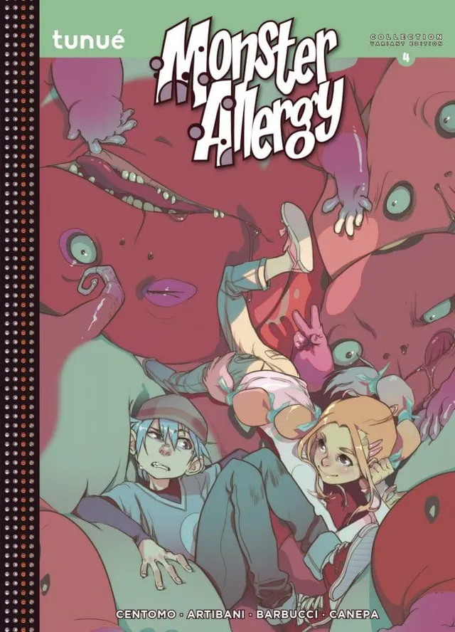 Tunué Tipitondi Extra Monster Allergy Collection Variant 4 fumetto