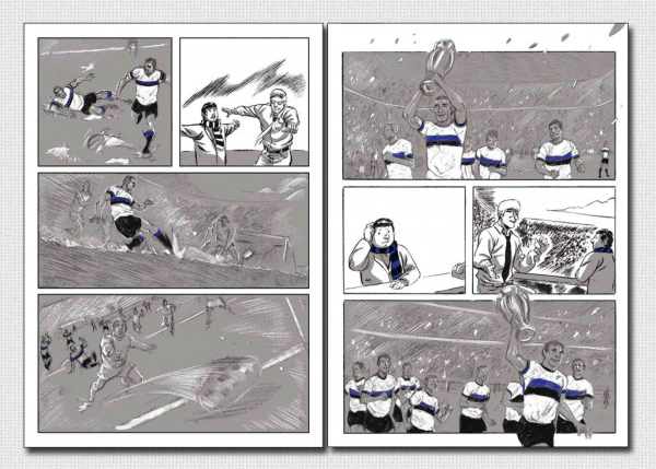 BeccoGiallo Biografie Facchetti il rumore non fa gol fumetto 176 pg