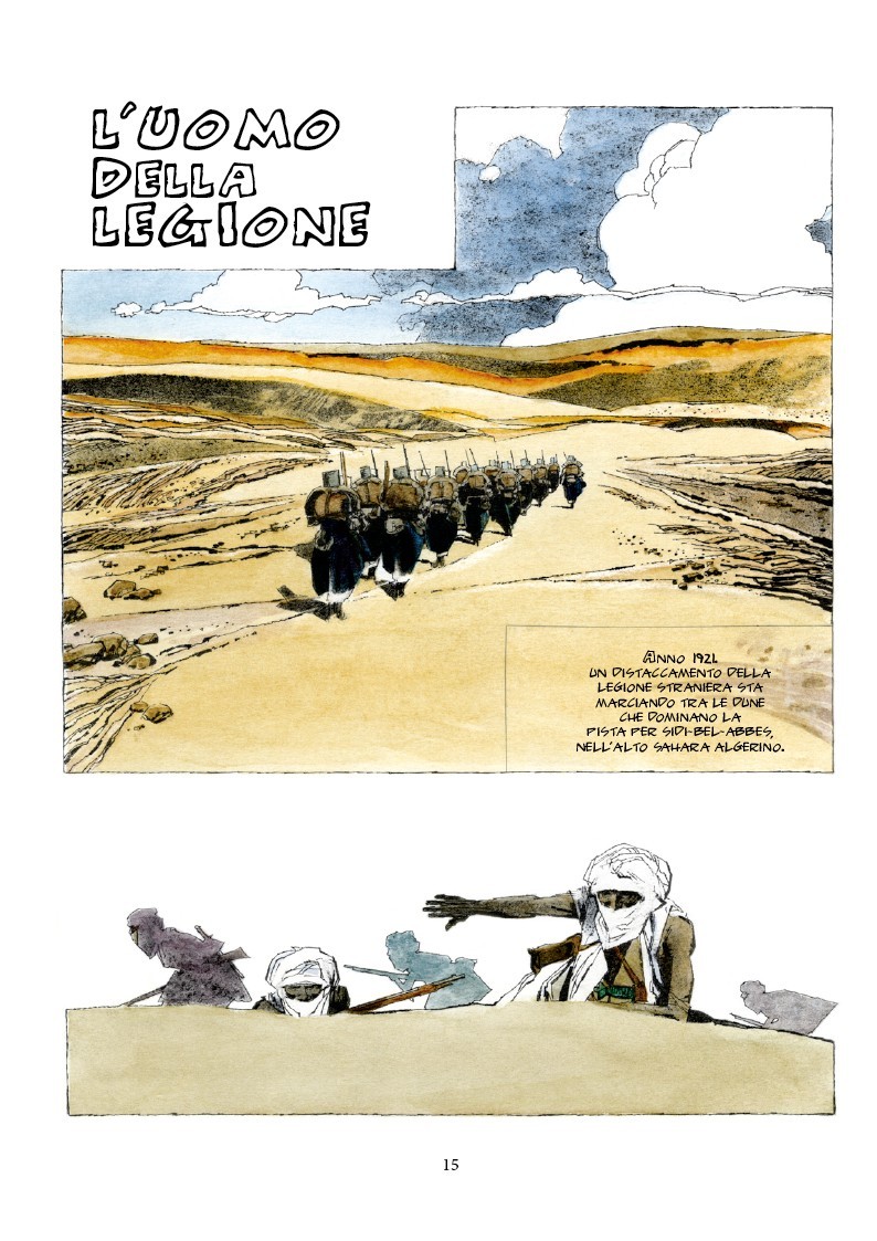 Nicola Pesce Dino Battaglia L'uomo della legione fumetto brossura