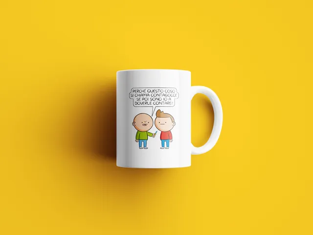 Tunuè Tazza Contagocce Pera Toons mug ceramica
