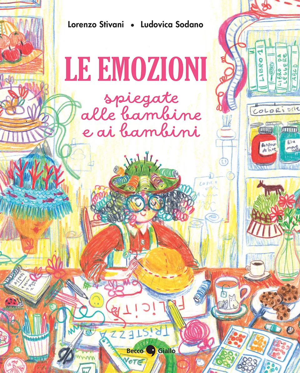 BeccoGiallo Kids Le emozioni spiegate fumetto cartonato 56 pp