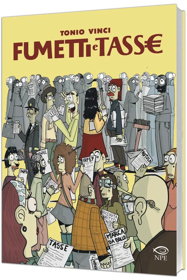 Nicola Pesce Editore Fumetti e Tasse libro brossurato fisco