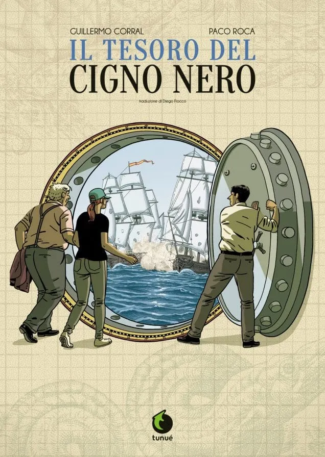 Tunuè Il Tesoro del Cigno Nero graphic novel Paco Roca