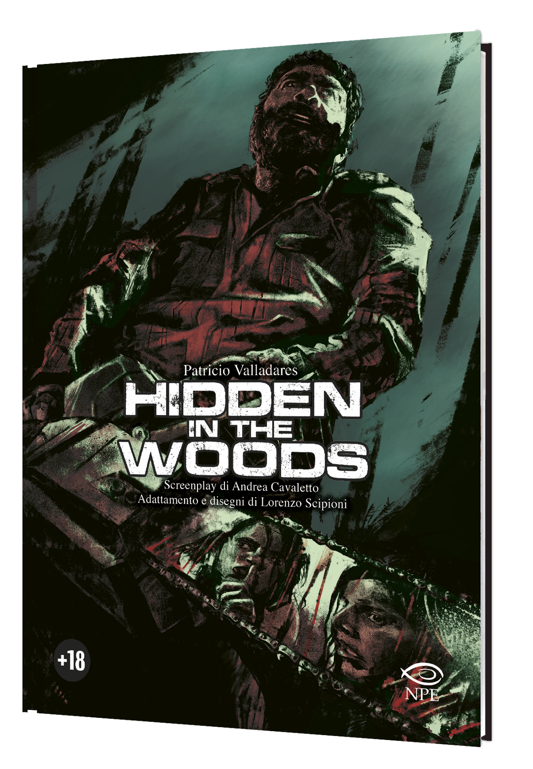 Hidden in the Woods Horror fumetto thriller brossurato