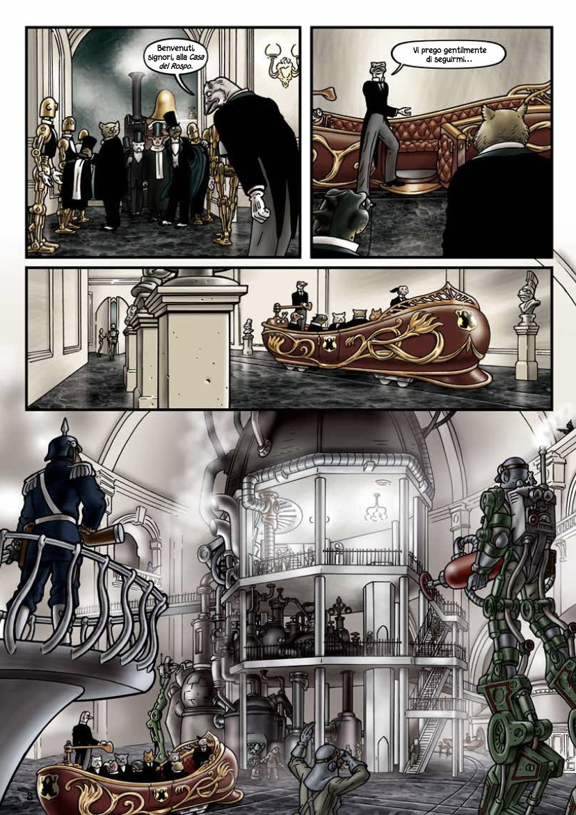 Nicola Pesce Grandville Omnibus Vol.2 fumetto steampunk