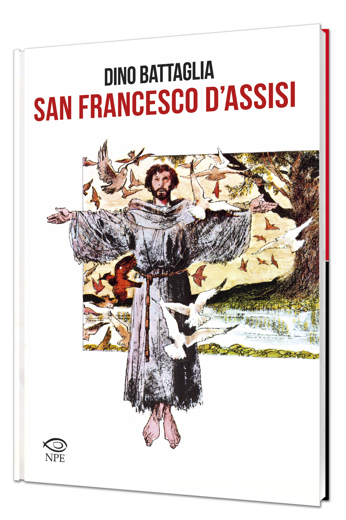 Nicola Pesce San Francesco d'Assisi fumetto Dino Battaglia
