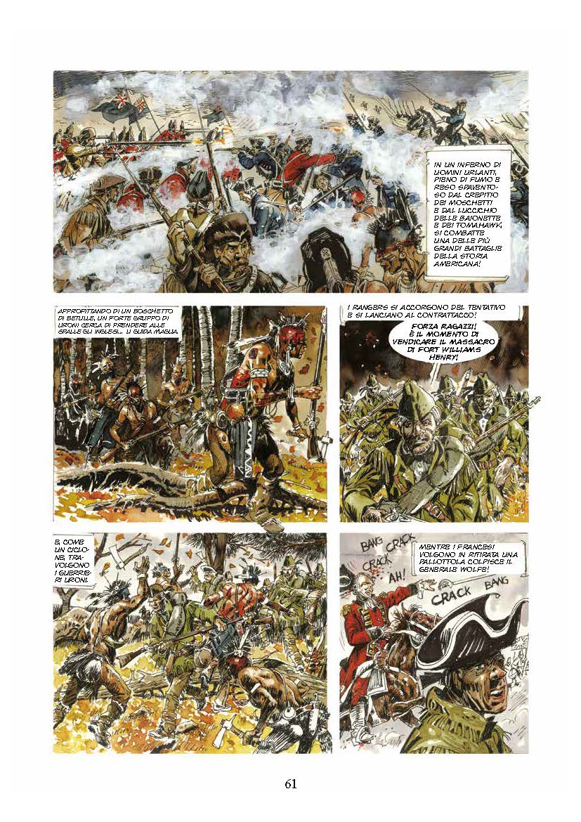 Nicola Pesce Maestri del Fumetto Guerre di Frontiera fumetto brossurato