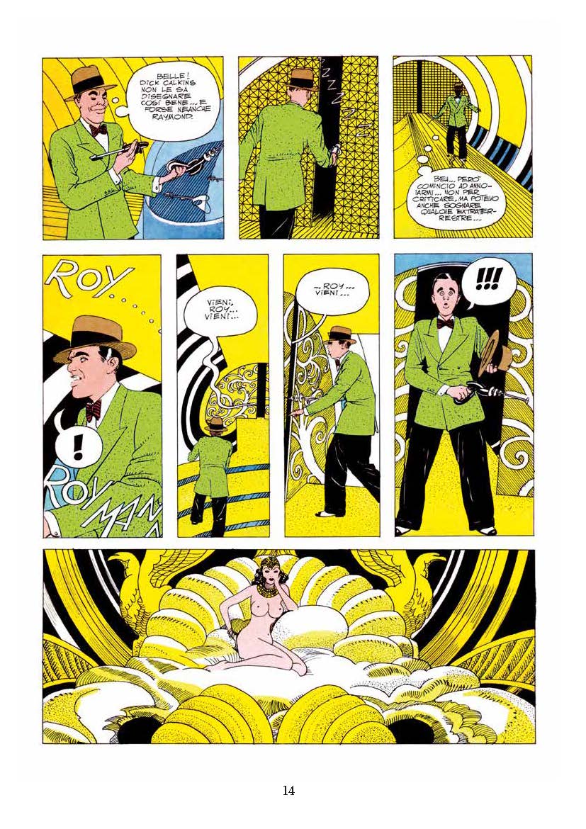 Nicola Pesce Micheluzzi Roy Mann libro fumetto avventura
