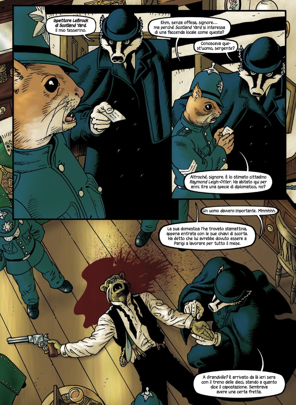 Nicola Pesce Nuvole in Tempesta Grandville Omnibus Vol.1 fumetto integrale