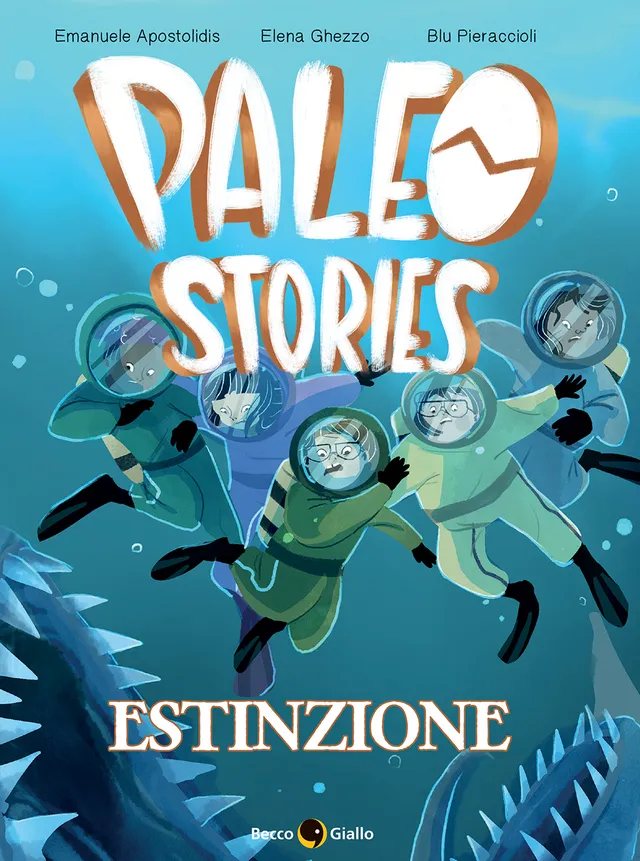 BeccoGiallo Kids Paleo Stories Estinzione fumetto 138 pp colori