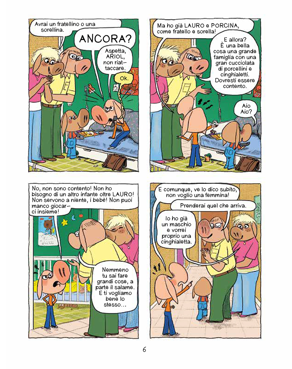 BeccoGiallo Kids Ariol Il gallo sportivo fumetto brossura 128 pp