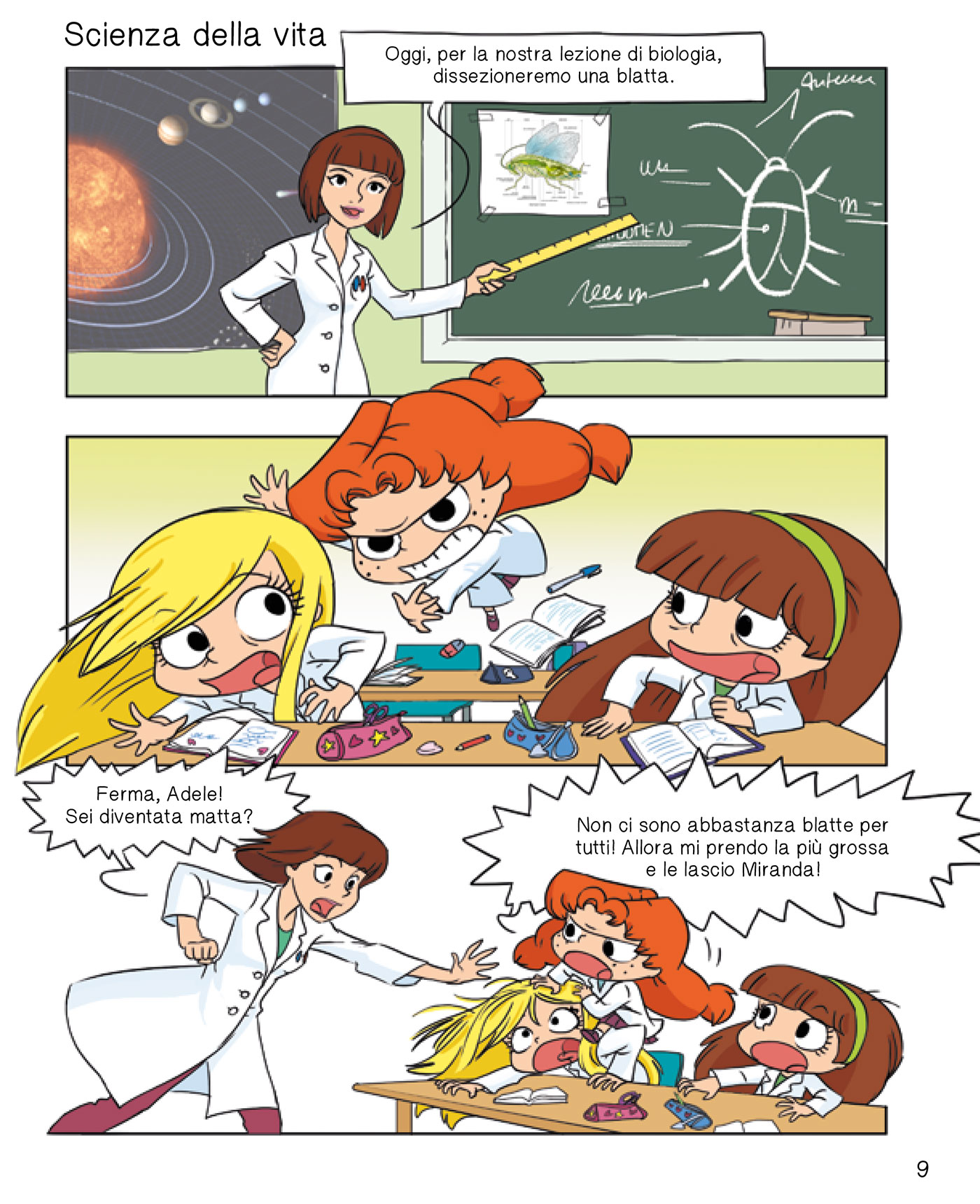 BeccoGiallo Kids Adele Crudele Ritorno in classe fumetto 96 pp