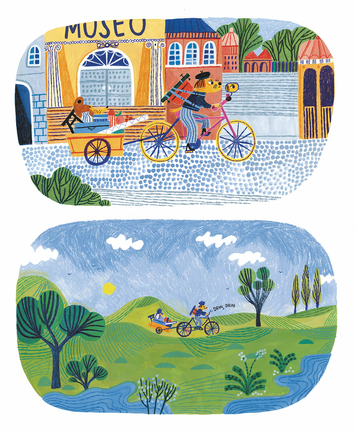 BeccoGiallo Kids Van Dog albo illustrato cartonato 52 pp