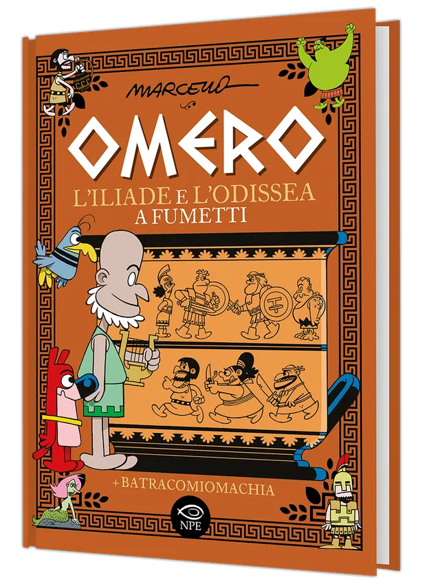Nicola Pesce Marcello Omero Iliade e Odissea fumetto brossurato