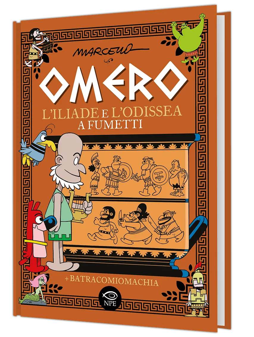 Nicola Pesce Marcello Omero Iliade e Odissea fumetto brossurato