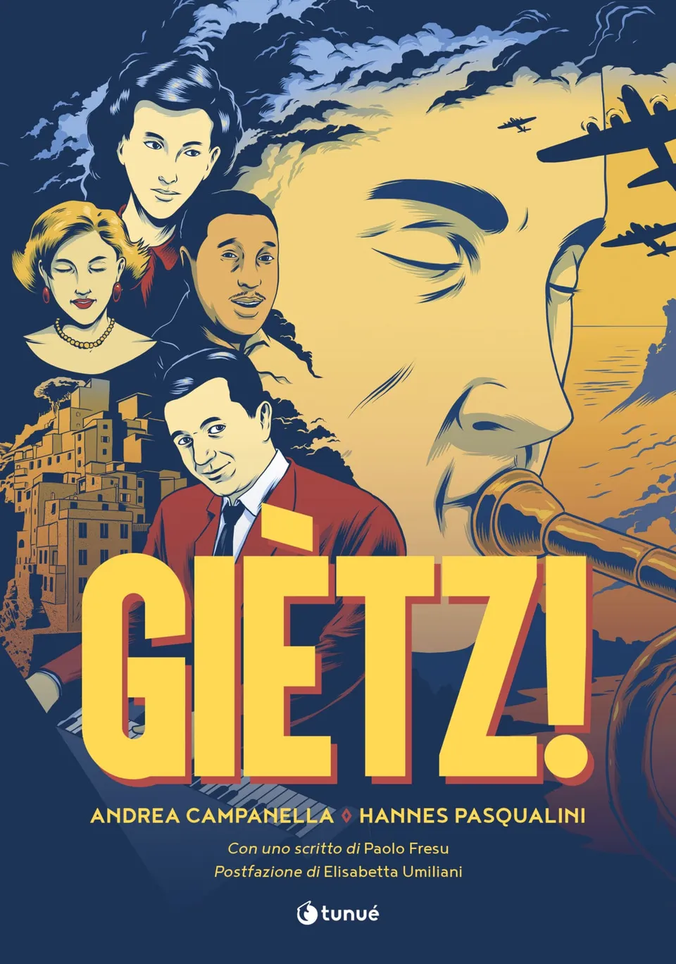 Tunuè Graphic Novel Gietz! Nuova Edizione fumetto jazz