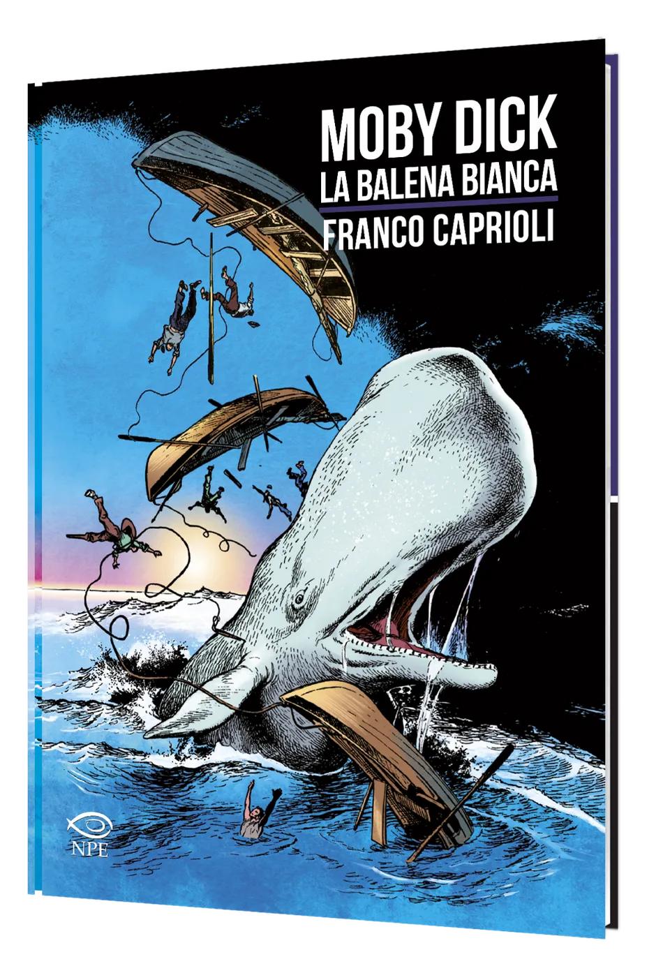 Nicola Pesce Altro Moby Dick la balena bianca fumetto classico