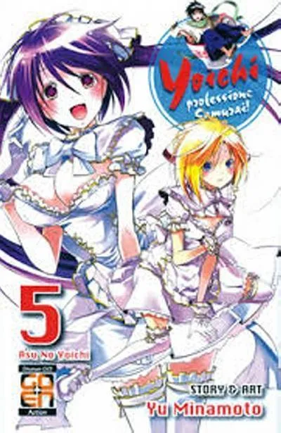 Goen Yoichi Professione Samurai 5 manga volume 5 commedia