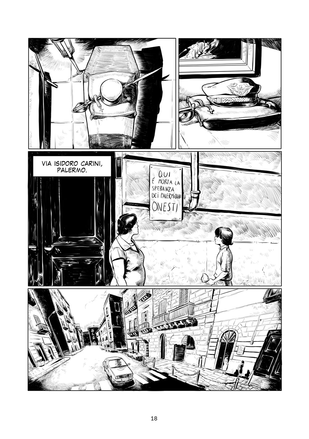BeccoGiallo Biografie Carlo Alberto Dalla Chiesa graphic novel bn