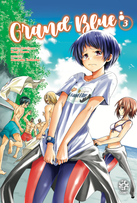 Goen Grand Blue 3 manga volume 90 commedia