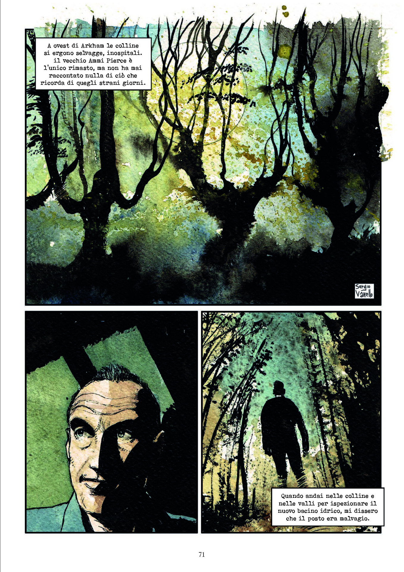 Nicola Pesce H.P. Lovecraft Dagon fumetto horror racconti